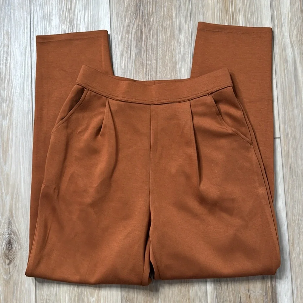 HALARA HIGH WAISTED SIDE POCKET TAPERED WORK PANTS - Picture 8 of 10